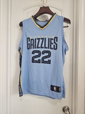 NBA Memphis Grizzlies 22 Bane JERSEY Light Blue